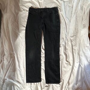 Levi's Men's Dark Gray Straight Jeans